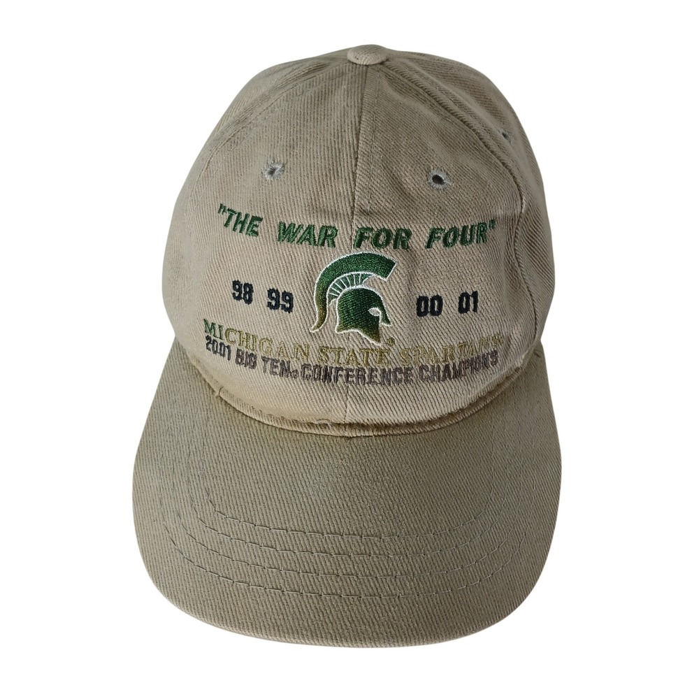 Michigan‎ State Spartans Hat The War For Four 98 01 Big Ten Conference